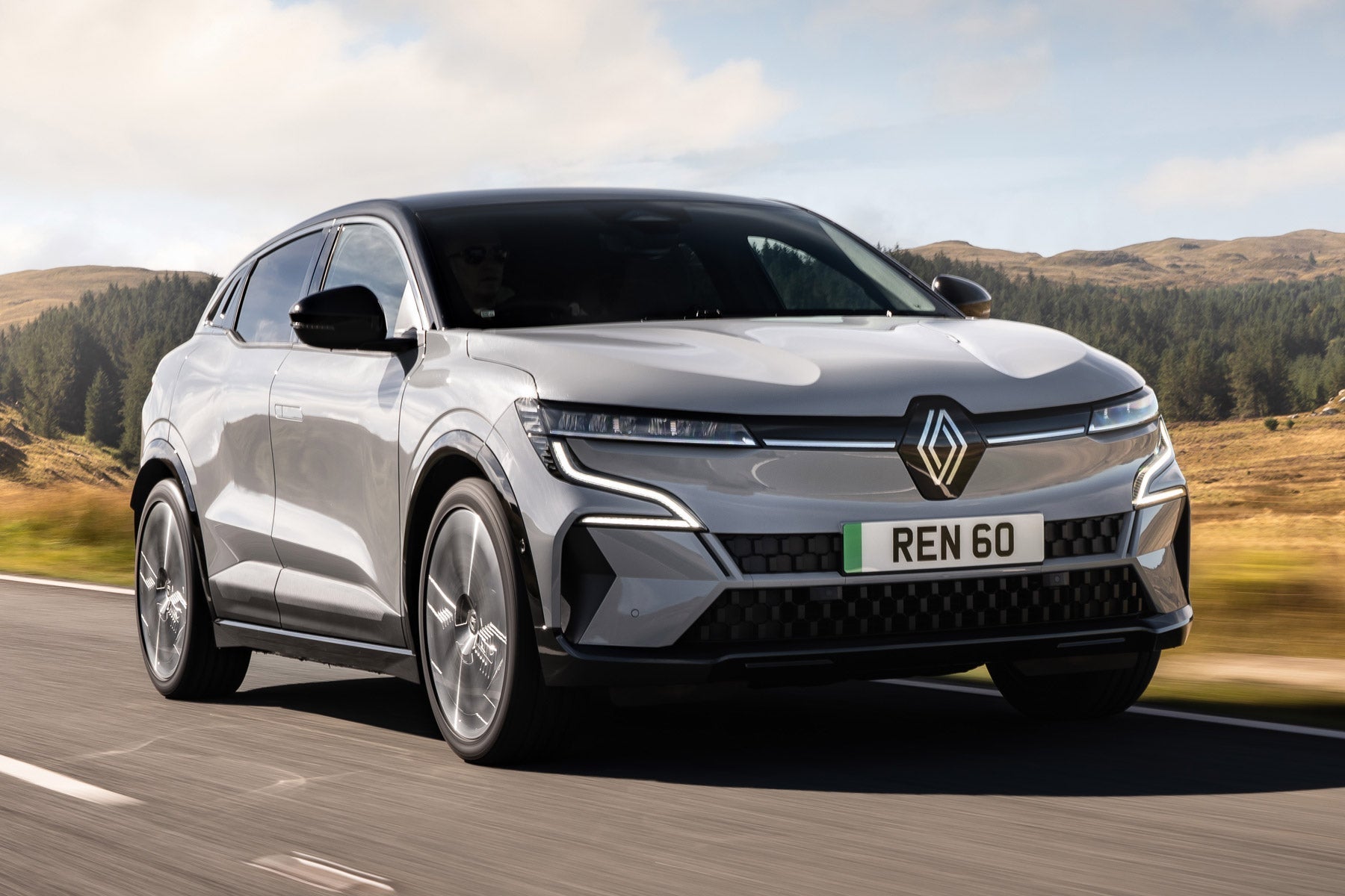 Tuning-art Tappetini Auto In Velluto Per Renault Mégane 4 (2016+) – Set 4 Pezzi Con Cuciture Argento E Fissaggi Antiscivolo